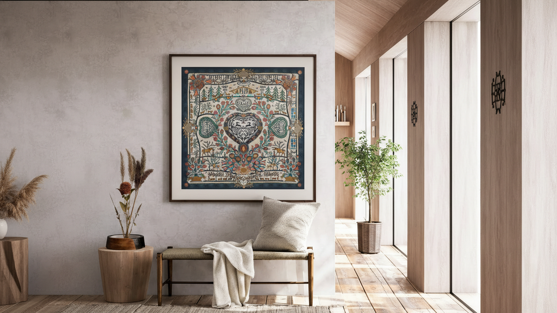 Why Silk Scarves Deserve to Be Displayed, Not Stored