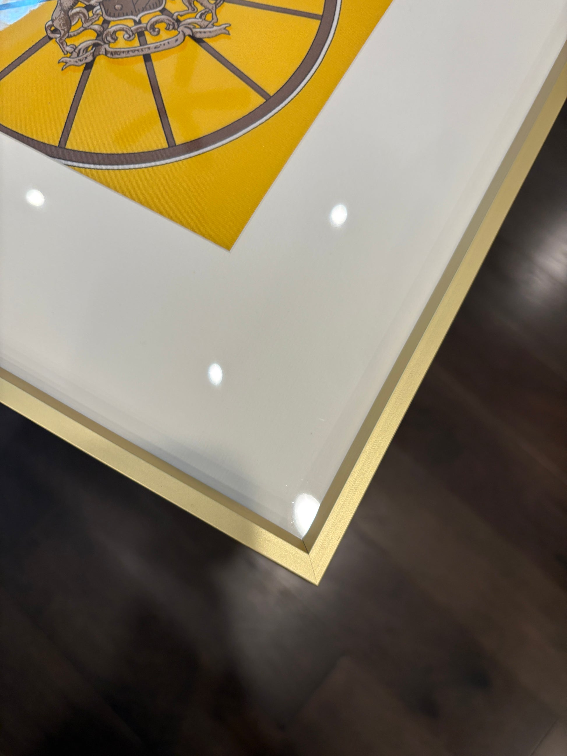 Elysian Frame plexiglass replacement for scarf 90 frame, clear protective cover with smooth edges and transparent surface.