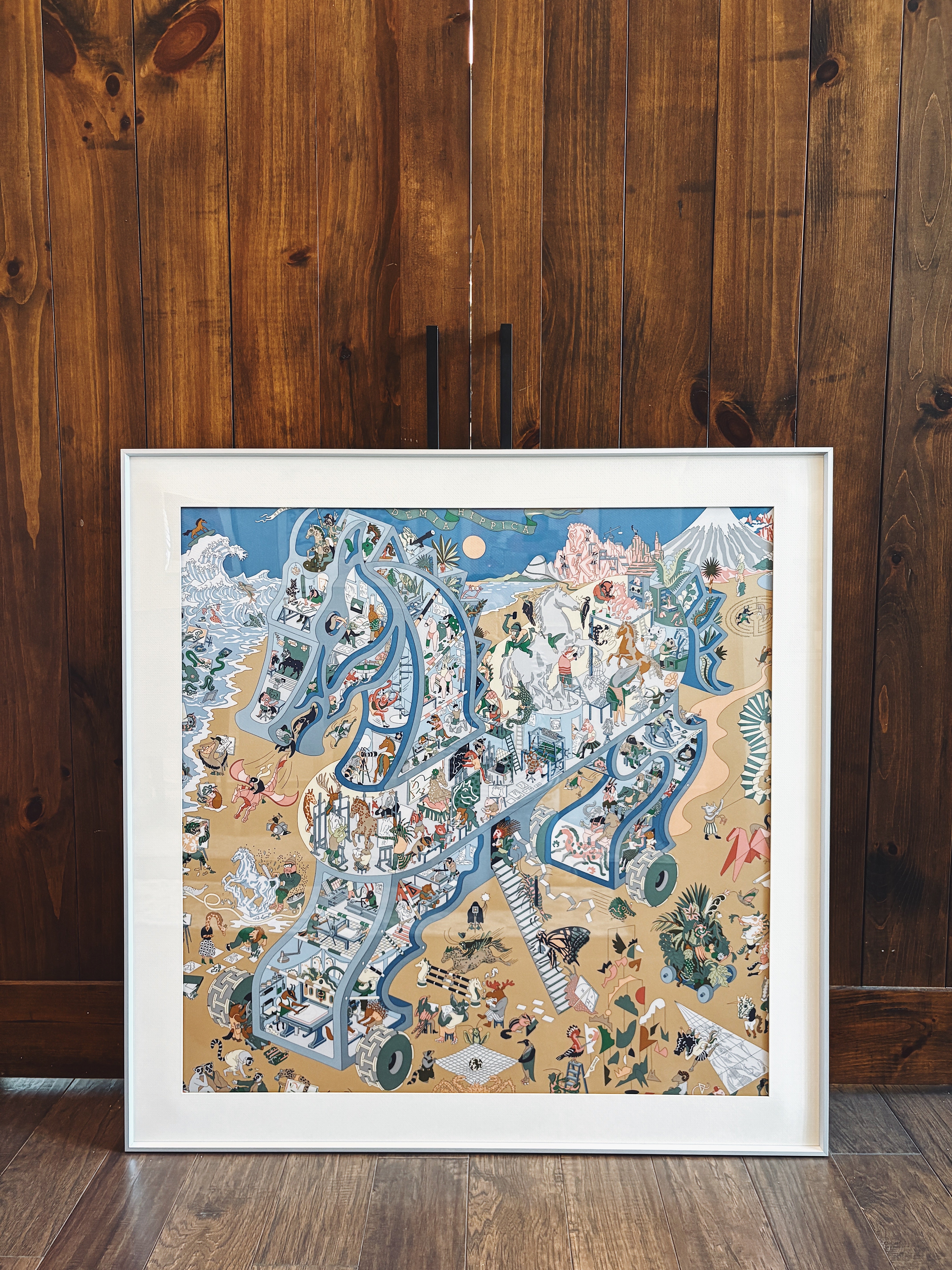 Silk Scarf Frame 90 | Scarf Frame | Display Frame for Hermès Scarf